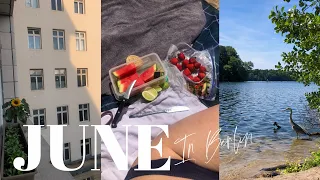 SIX MONTHS IN GERMANY -  exploring Berliner summer hangouts, decluttering & eating döner ☀️
