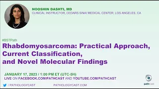 #BSTPATH Rhabdomyosarcoma, Practical Approach, Current Classification, and Novel Molecular Findings