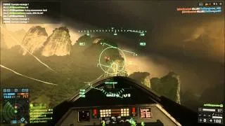 Battlefield 4 - Stealth Jet with Laser-Guided Missiles in Dragon Pass