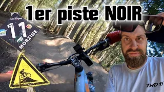 Vlog VTT, je me lance sur une piste NOIRE ! et j'adore :)