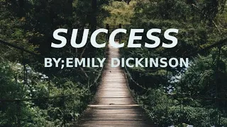Success is counted sweetest - A poem by Emily Dickinson