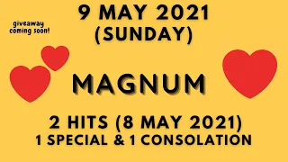 Foddy Nujum Prediction for Magnum - 09 May 2021 (Sunday)