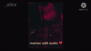 maniac edit audio - conan gray [] 1k special!