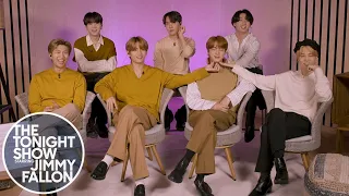BTS Shares Details About Their New Album BE (Deluxe Edition) | The Tonight Show