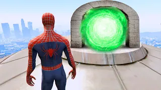 GTA 5 Random Portals #65 (Secret Location/Spiderman Mission/Epic Ragdolls)