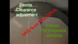 Шкода. Регулировка зазоров /Skoda. Clearance adjustment/