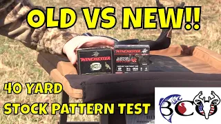 MOSSBERG 835 STOCK PATTERN TEST- TURKEY PATTERN SERIES PART 53!!