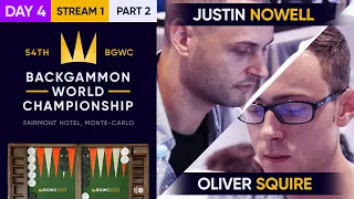 54th Backgammon World Championship - Day 4 - Stream 1 - Part 2 - WC Main Undefeated