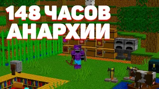 АНАРХИЯ - 148 ЧАСОВ Выживания ПОСЛЕ ВАЙПА | МАЙНКРАФТ ХОЛИВОРЛД