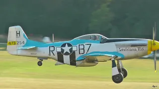 Warbirds landing on Hahnweide Grass Strip