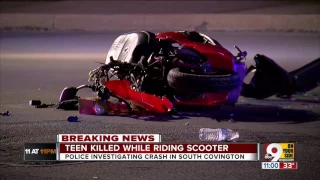 PD: Driver hits, kills teen on scooter in Covington