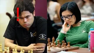 Hikaru Nakamura blunders but Hou Yifan resigns