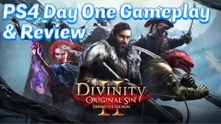 DIVINITY: ORIGINAL SIN II 2, PS4 DAY ONE GAMEPLAY, 1080P HD, LAUNCH STREAM