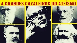 Luiz Felipe Pondé • Quatro cavaleiros do ateísmo moderno: NIETZSCHE, FREUD, MARX e DARWIN