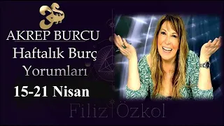 15 - 21 Nisan 2024 (16ncı Hafta) Akrep Burcu Yorumları / #burcyorumları