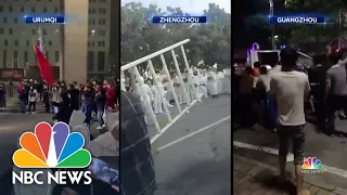 Shanghai Citizens Protest Chinese Government