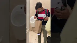 Taking Zomato Delivery Inside Washroom