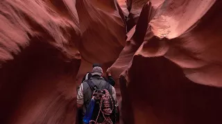 First Look at Unexplored Slot Canyons ~ Cardiac Canyon in 4K