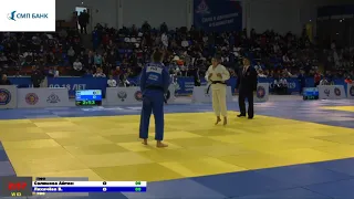 63 kg Салимова А Лихачёва В 30 11 2019 Т3 Юношеское первенство России до 18 лет, ДМИТРОВ