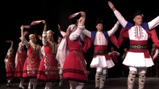 Folk ansambl  "Razlog" , Razlog  , Bulgaria   :  Karanfilo fil-filo mome...Kitka oro