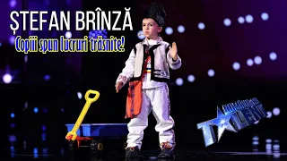 Romanii Au Talent 2022: Stefan Brinza | Copiii spun lucruri trasnite! PART.1