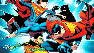 Superman and Batman Get Beaten By Their Sons