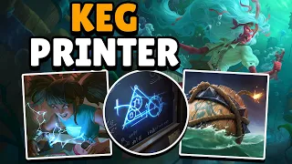 This Deck Is DISGUSTING - Keg OTK Printer - Legends of Runeterra