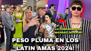 Peso Pluma DESLUMBRA en los Latin AMAs 2024! 🔥 #pesopluma