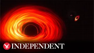 Nasa footage shows how terrifyingly vast black holes are