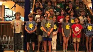 2nd Grade Barton Hills Choir 2014 Summer Camp Show - Part 1
