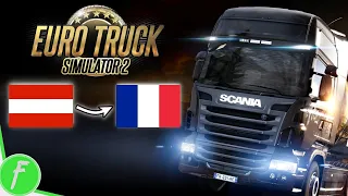 Euro Truck Simulator 2 Austria To France Gameplay HD (PC) | NO COMMENTARY