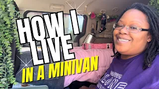 How I Live In My Minivan: Life In A Minivan. Always Expect The Unexpected #abiyahbina