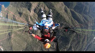 Paragliding with Extreme from Tahtali Mountain. Парапланеризм с экстримом с горы Тахталы