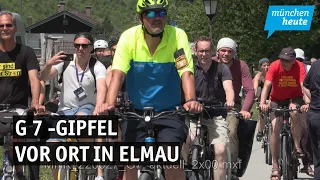 G7 Gipfel – vor Ort in Elmau und zu Besuch im Protestcamp