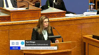 Kert Kingo: Kaks liberaalset võimuerakonda tulid lagedale pealekaebamise seaduse eelnõuga