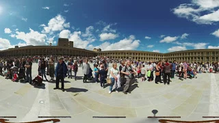 Piece Hall, Halifax, Grand Reopening. 360 stereo 4k video