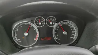 Ford Focus St 225 2.5 Turbo 166 Kw 0-100 km/h Acceleration