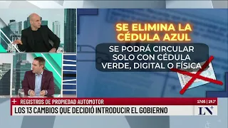 Los 13 cambios que decidió introducir el gobierno; registros de propiedad automotor