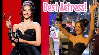 Kylie Versoza nanalo ng Best Actress award! sa Dubai DIAFA 🥳💖 Beauty & Brains speech again! 👏