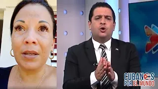 Ex fiscal cubana Yeilis Torres Cruz cuenta como el vocero del régimen Humberto López golpeó