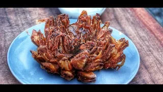 WIE MAN BLOOMING ONIONS MACHT - deutsches Grill- und BBQ-Rezept - 0815BBQ