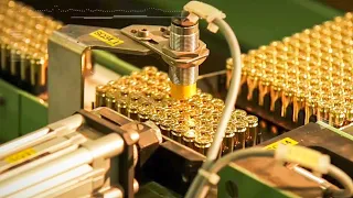 Incredible Production Process of Bullets and Powerful Weapon USA. Wonderful Production Technology