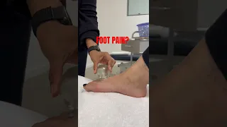 FOOT PAIN? TRY CUPPING! #asmr #asmrsounds #sydney #chiropractic #shorts