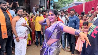 Jogini Shyamala Teenmaar Dance at Secunderabad Bonalu 2023 | Shyamala Dance at Lashkar Bonalu 2023