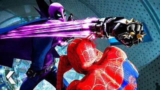 Spider-Man vs. Green Goblin And Prowler Scene - Spider-Man: Into The Spider-Verse (2018)