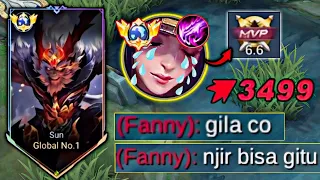 BEGINI CARA SUN MELAWAN FANNY YANG SOK JAGO 🔥 | SUN COUNTER FANNY ? | MLBB