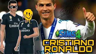 Криштиану Роналду🎁Cristiano Ronaldo│CAS│Создание персонажа│SpeedBuild│СС [The Sims 4]