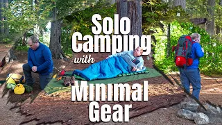 Solo Camping with Minimal Gear | Sleeping Under the Stars!