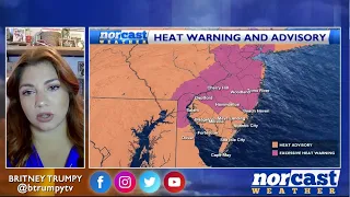 Thursday Afternoon Forecast July 27th, 2023