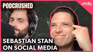 Sebastian Stan on Social Media | Podcrushed Clip